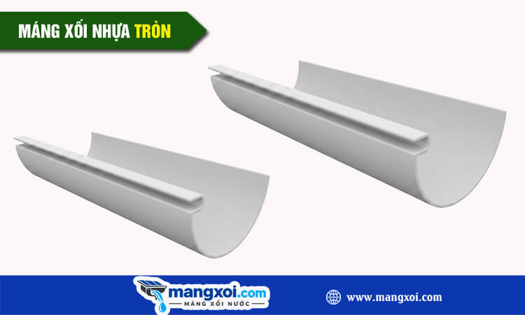 Máng xối nhựa tròn